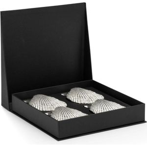 Anovi Luxe Amuse Schelpen - Elegance aan Uw Tafel - 4 stuks in Luxe Geschenkverpakking