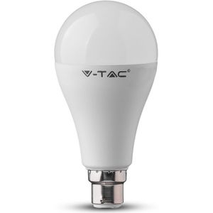 V-TAC VT-2015-B22-N  B22 LED Lampen - GLS - IP20 - Wit - 15W - 1521 Lumen