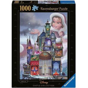 Legpuzzel Disney Castles Belle, 1000st.