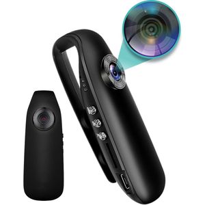BP® Spy Camera Body Camera - Verborgen Mini Camera - FULL HD 1080P - Met 32 GB SD Kaart