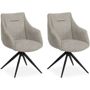 MX Sofa Colin – Eetkamerstoelen – Dolphin – Set van 2