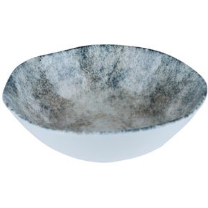 PTMD Callisto Schaal - 16 x 16 x 4 cm - Porselein - Blauw