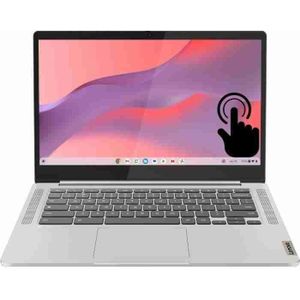 LENOVO IdeaPad Slim 3 14M868 Chromebook-laptop | Chrome OS - 14'' FHD-touchscreen - MT8186 - 8 GB RAM - 128 GB opslag - AZERTY
