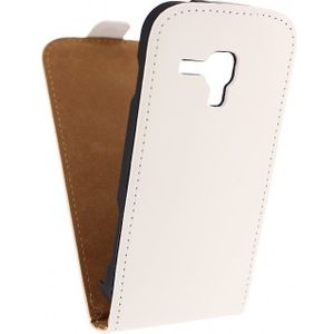 Mobilize Ultra Slim Flip Case Samsung Galaxy Trend S7560/Trend Plus S7580 Wit