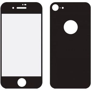Mobilize Edge-To-Edge Glass Screen Protector Apple iPhone 8 Front and Back Pack Black Full Glue