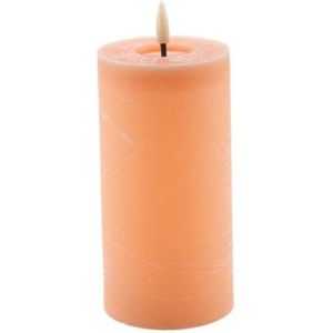 Mansion atmosphere - led kaars rustic Coral 15x7,5cm