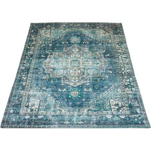 Veer Carpets Vloerkleed Nora Petrol 160 x 230 cm