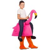 Kostuums voor Kinderen My Other Me Ride-On Roze flamingo 3-6 jaar