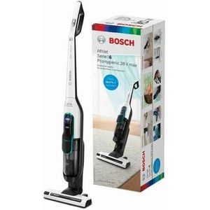 Bosch Hausgeräte BCH86HYG2/01 Steelstofzuiger/Elektrische Bezem Stofzak - Stofzuiger - Wit - Zwart