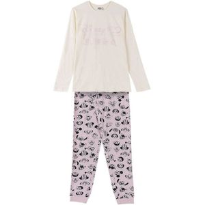 Pyjama Disney Beige Licht Roze Maat XS