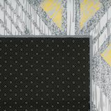 KARGI - Laagpolig vloerkleed - Grijs - 140 x 200 cm - Polyester