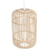 Beliani AISNE - Hanglamp - Lichte houtkleur - Bamboehout