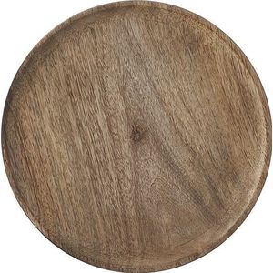 Mica Decorations Duko Bord - Ø30 cm - 100% FSC Mangohout - Bruin