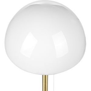 Beliani MORUGA - Tafellamp - Goud - Glas