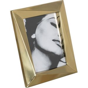 Fotolijsten Gouden Roestvrij staal Kristal 23 x 28 cm