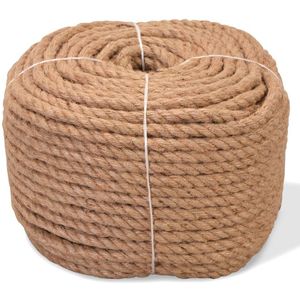 Touw 100% jute 12 mm 100 m