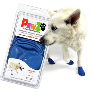 Schoenen Pawz Hond 12 Stuks Blauw Maat M