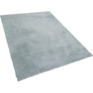 EVREN - Shaggy vloerkleed - Groen - 140 x 200 cm - Polyester