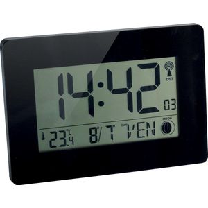 Orium by CEP digitale radiogestuurde klok met LCD scherm, multifunctioneel, ft 22,9 x 2,7 x 16,2 cm