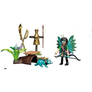 PLAYMOBIL Starterpack Adventures Of Ayuma Knight Fairy met Wasbeer - 70905