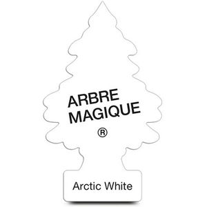 Auto luchtverfrisser Arbre Magique Arctic Wit Pijnboom Citroenzuur