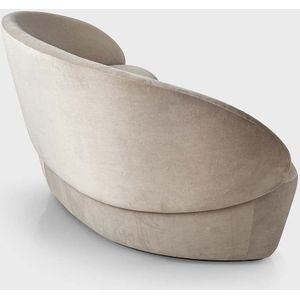 EMKO Naïve Sofa 2-Seater / Beige/Velour fabric