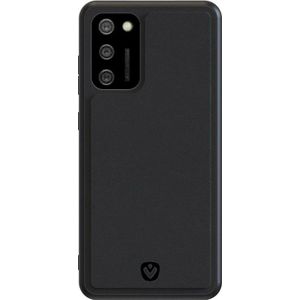 Valenta Leather Back Cover Snap Samsung Galaxy A02s Black