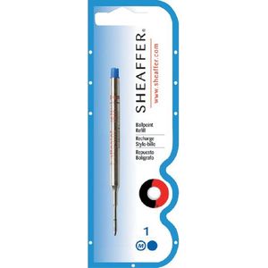 Balpenvulling Sheaffer blauw medium | 6 stuks