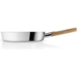 Eva Solo - Nordic Kitchen Stainless Steel Slip-Let Non-Stick Koekenpan Ø 28 cm - Zilver / Roestvast Staal