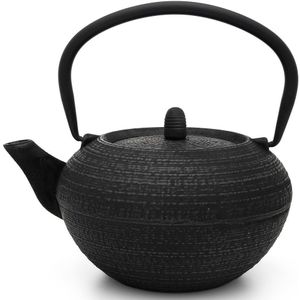 Theepot Tibet 1,2L gietijzer zwart