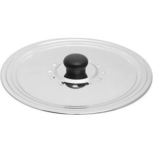 Universele RVS spatdeksel/pannendeksel voor pannen van 22/24/26 cm - Kookpannen accessoires