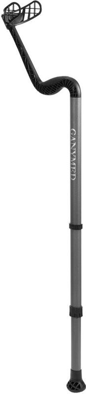 Ossenberg - GANYMED - Loopkruk - Grijs - Lichtmetaal