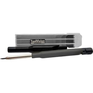 Markeerpotlood voor diepe gaten met 10 potloodstiften ToolPack 318.020