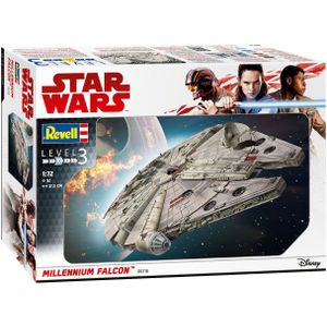 Revell Bouwpakket Millennium Falcon 1:72 Grijs 52-delig