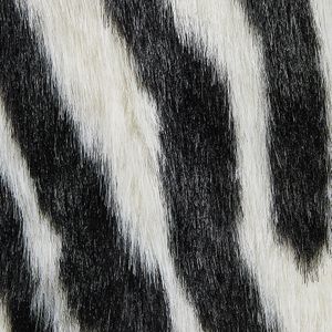 Beliani NAMBUNG  - Schapenvel - Zebra - 60 x 90 cm - Acryl