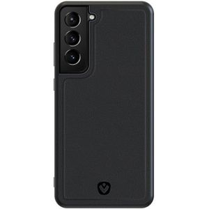 Valenta Leather Back Cover Snap Samsung Galaxy S21 5G Black