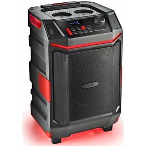 NGS - Wildbash - Draagbare Luidspreker - Zwart - 300W Verwisselbare Batterij