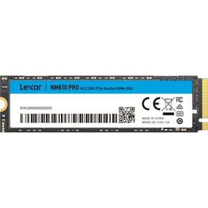 Lexar - NM610 Pro - SSD - 500GB - M.2 - PCIe Gen3x4 NVMe