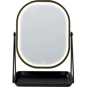 Beliani DORDOGNE - Tafel spiegel - Goud - Metaal