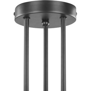 Beliani KIDANE - Plafondlamp - Zwart - Metaal