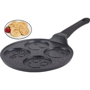 Cheffinger Crêpemaker pancake - Ø 26 cm - geschikt voor inductie - koudgreep - zwart