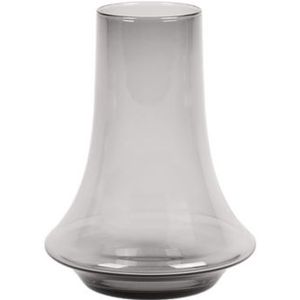 XLBoom Spinn Vaas Medium - Glas - Voor Binnen - Grijs - 20 × 20 × 25 cm