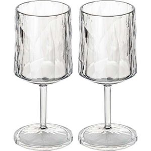 Koziol - Club No.21 - Superglas - 250ml - Wijnglas - Set van 2