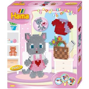 Hama Strijkkralenset Gift Box Kat Verkleden, 2500st.