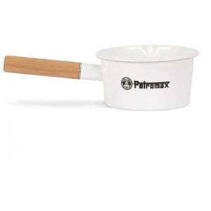 Petromax Emaille Pan Wit 1L houten steel