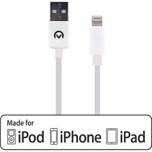 Mobilize Cable USB to Apple MFi Lightning 1m. 12W Wit