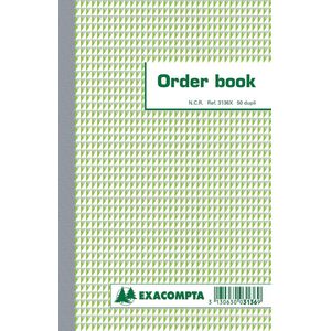 Exacompta orderbook, ft 21 x 13,5 cm, dupli (50 x 2 vel)