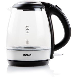 Domo DO9218WK - Waterkoker - Zilver - Zwart