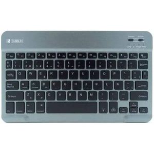 Bluetooth toetsenbord met tablethouder Subblim SUB-KBT-SMBL31 Grijs Multicolour Qwerty Spaans QWERTY