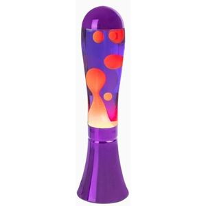 Balvi lava lamp Magma paars rood aluminium - Paars / 45 x 12 x 12 cm / Aluminium